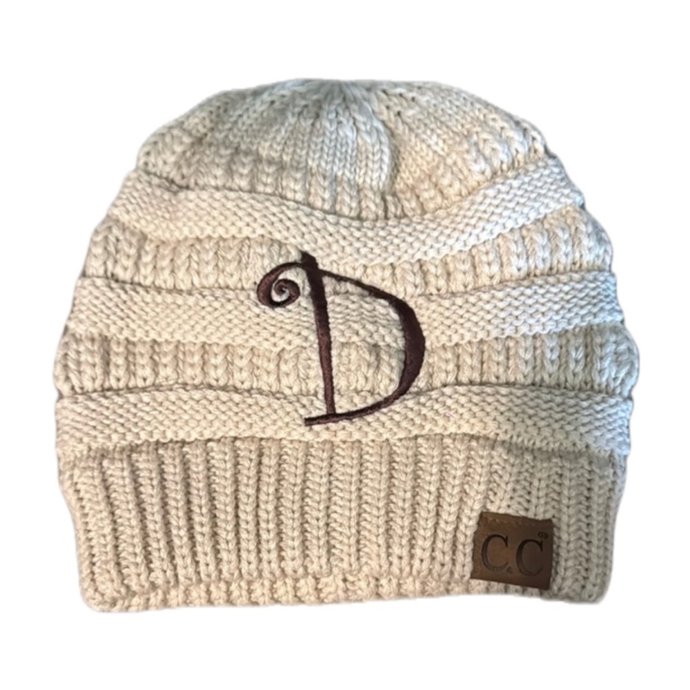 “D” CC Beanie